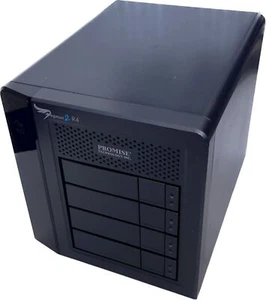 Promise Pegasus2 R4 4-Bay RAID 0 1 5 10 Storage Thunderbolt 2 Caddy Array 0 TB - Foto 1 di 1