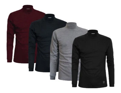 Lupetto Uomo SERGIO TACCHINI 1pz / 2 pz cotone interlock sottogiacca 4 colori - Immagine 1 di 2