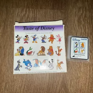 Brother Taste of DISNEY ricamo 16 personaggi disegno CARTOLINA EC306D - Foto 1 di 3