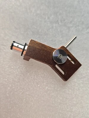 Turntable Angled Headshell SAPELE Wood High QUALITY  Phono cartridge Headshell - Image 1 of 3