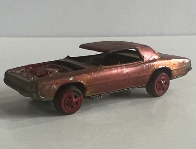 Hot Wheels Redline T-Bird 1967 sin techo negro falta capó + parabrisas de colección Foto 1 de 4