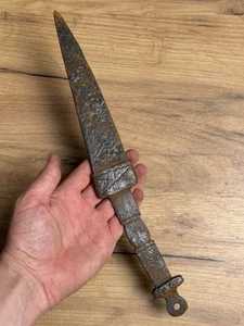 Daga de batalla Rus de Kiev - Vikingos alrededor del siglo IX - XII d.C. - Imagen 1 de 10