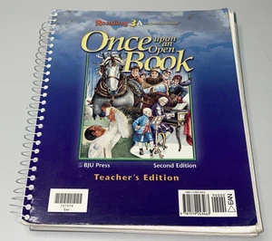BJU Press Reading 3A Teacher Textbook Grade 3 Once Upon an Open Book 2000 - Foto 1 di 12