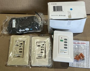 Kichler 371042 65K 4.5-in 3 -Speed Wall-Mount Wall Switch Ceiling Fan Remote NOS - Picture 1 of 8
