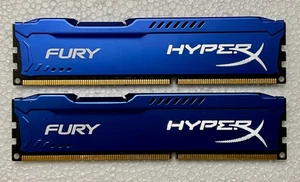HYPERX Fury Computer RAM Set CMPH0851453 Gaming HX313C9FK2/8 - Picture 1 of 6
