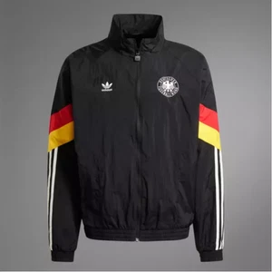 Adidas Deutschland DFB 1996 Woven Trainingsjacke Schwarz - IY7049 - NEU/OVP - Bild 1 von 2
