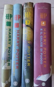 HARRY POTTER - J. K. ROWLING - I PRIMI 4 LIBRI - SALANI 2001/2002 - Foto 1 di 17