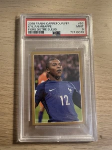 Kylian Mbappe 2018 Panini Carrefour FFF Fiers D'Etre Bleus #53 PSA 9 France - Picture 1 of 2