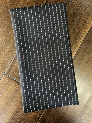 MODA Seasonal Little Gatherings Primitive Gatherings - Black Stripe 26”x44” VTG - Image 1 of 4