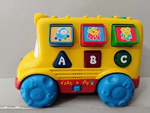 Vintage 1999 Fisher-Price Baby Smartronics Kinderzimmer Bus Poppin Pals Spielzeug funktioniert - Bild 1 von 13