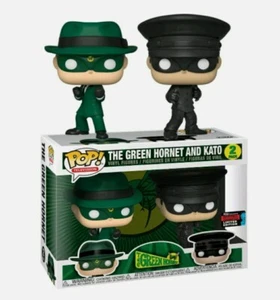 The Green Hornet - Green Hornet & Kato Pop! Vinyl (2 Pack) 2019 Fall Convention - Picture 1 of 9