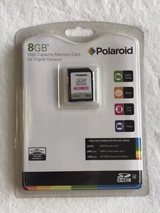 Polaroid 8GB SDHC - Memory Card - Picture 1 of 4