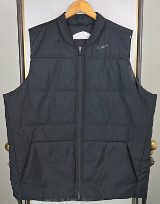 NIKE x ARBORETUM CLUB Insulated Full Zip Vest Sz 2XL Mens Black Golf Puffer - Image 1 of 4