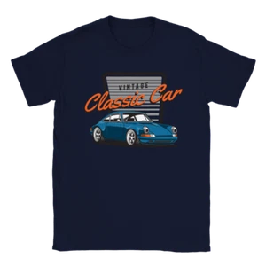 Vintage Classic Car 911 Unisex Crewneck T-shirt - Picture 1 of 10