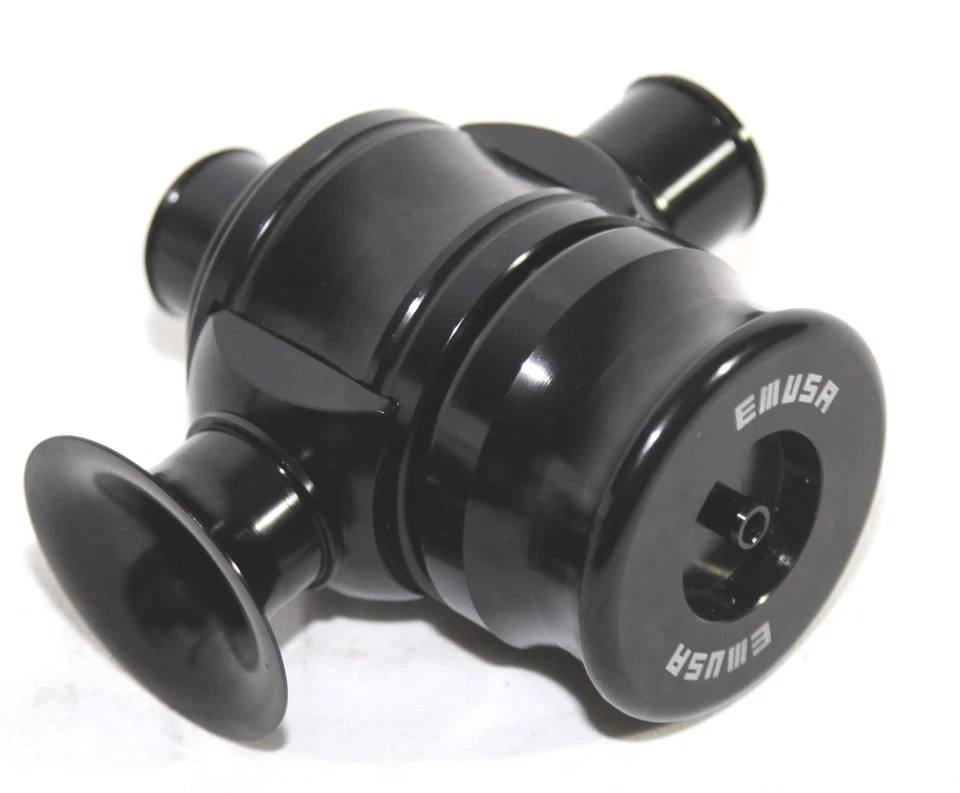 Volkswagen GTi Golf Jetta Beetle Audi A3 A4 A6 TT 1.8T BOV Válvula de soplado NEGRA Foto 1 de 4