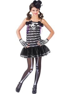 Funkie Frankie Girl's Costume Teen 0-9 - Picture 1 of 1