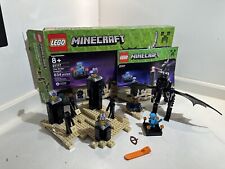 NEW LEGO Minecraft End Battle 21117 The Ender Dragon - Retired Open Damaged  Box