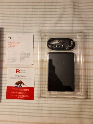 Seagate 2N1AP4-500 External Portable Drive USB-Powered 1TB - Image 1 of 4