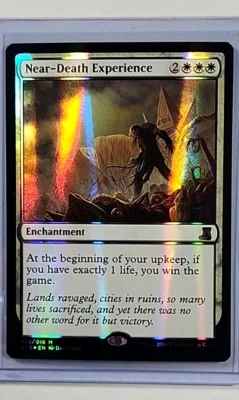 2016 MTG Magic the Gathering From the Vault Lore Foil #10 Near-Death Experience - Image 1 of 3