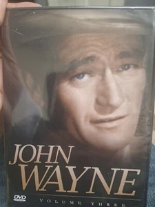 John Wayne Volume Three (DVD) BRAND NEW NEVER OPENED STILL FACTORY SEALED - Picture 1 of 2
