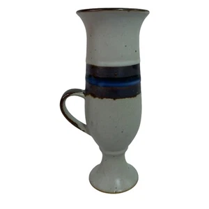 Studio Art Pottery Mid Century Modern Tall Espresso Coffee Cup Mug - Picture 1 of 7