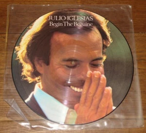 JULIO IGLESIAS ~ BEGIN THE BEGUINE ~ UK PICTURE DISC VINYL LP 1981 - Picture 1 of 2