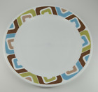 Corelle Vitrelle  Geometric Squared DINNER PLATE Multicolored 10.25" Replacement