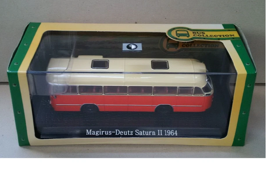   DIE CAST BUS MAGIRUS-DEUTZ SATURN II - 1964 SCALA 1/72 EDITIONS ATLAS  [140] - Immagine 1 di 1