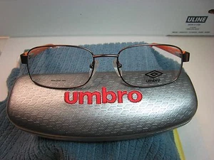 MARCO GAFAS UMBRO U144 MARRÓN 53-18-135 DEMOSTRACIÓN CON ESTUCHE AUTÉNTICO - Imagen 1 de 4