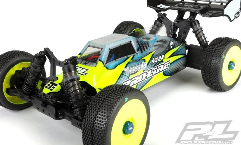 3432-00 Carrozzeria 1:8 Buggy EB4 8.2 trasparente - Immagine 1 di 1