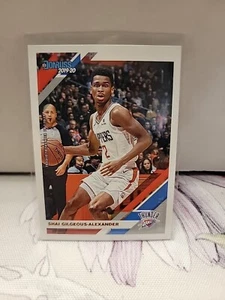 2019-20 Donruss Base #86 Shai Gilgeous-Alexander - Oklahoma City Thunder - Picture 1 of 1