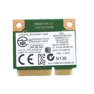 ATHEROS AR5B125 AR9485 MNRG4 MXX0D Dell DW1506 half mini Pcie WiFi Card - Picture 1 of 2