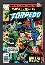 Marvel Premiere Feat. Torpedo #40 Second Solo Torpedo Marvel Comics 1977 NM-
