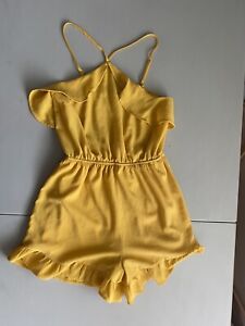 monteau romper Yellow Size Small