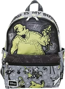 Wondapop - Oogie Boogie 13" Deluxe Nylon Daypack, Black Nylon School Daypack - Picture 1 of 8