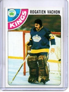 1978-79 TOPPS #20 ROGATIEN VACHON LOS ANGELES KINGS (HALL OF FAMER) - Picture 1 of 2