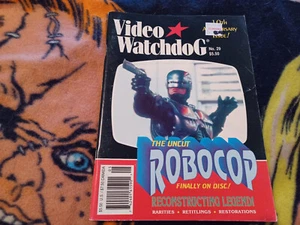VIDEO WATCHDOG #29 - ROBOCOP, 10th Anniversary Issue, Legend, Hard Boiled (1995) - Imagen 1 de 3