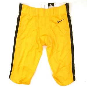 Nike Vapor Football Varsity Game Pant Men's Large 908713 Yellow Black - Picture 1 of 2