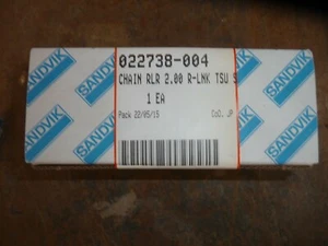 SANDVIK 022738 044 CHAIN RLR 2.00 R-LINK TSU S160H - Picture 1 of 2