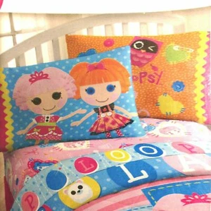 Lalaloopsy 2Pk. Set Pillowcase Cotton Rich 200 Fiber Pillowcases Cartoon Bedding - Picture 1 of 3
