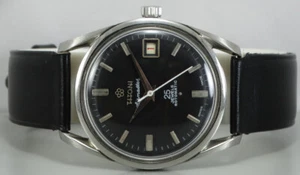 Vintage Titoni Airmaster Rotomatic Auto Date Swiss Herren R57 gebraucht alte Uhr - Bild 1 von 10