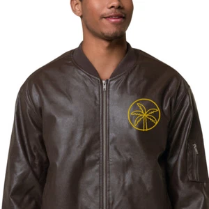 Abby Gifts - Leather Bomber Jacket - Picture 1 of 49