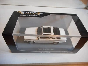 Neo Scale Modell Opel Kadett Aero in weiß auf 1:43 in Box - Bild 1 von 2