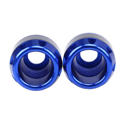 Protector de rueda anticaída universal azul para cuadro de horquilla de moto deslizadores contra caídas Foto 1 de 3