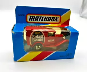 Matchbox MB38 Model A Ford Van ASDA Oven Baked Beans Mint in Collectors Box - Picture 1 of 5