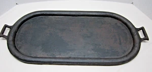 Vintage #6 Cast Iron Long Rectangle Griddle with Handles - Picture 1 of 8