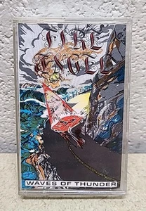 Fire Angel - Waves Of Thunder- 1989 Cassette Tape Ultra Rare Rock Music - Picture 1 of 6