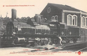CPA TRAIN / LES LOCOMOTIVES (P.L.M.) / MACHINE N°3003 - Picture 1 of 1