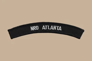 US Navy NRD ATLANTA Recruiting District UIM Shoulder Rocker Tab - Picture 1 of 1