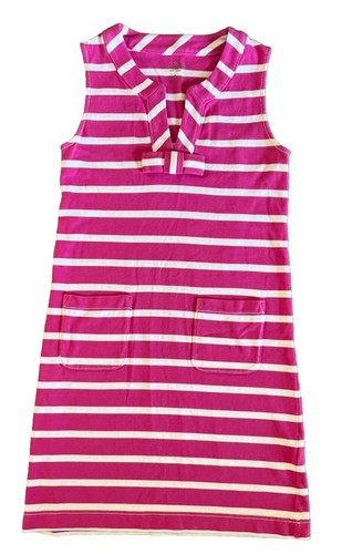 Abito donna Kate Spade taglia small rosa bianco righe St Tropez cotone elasticizzato nuovo
